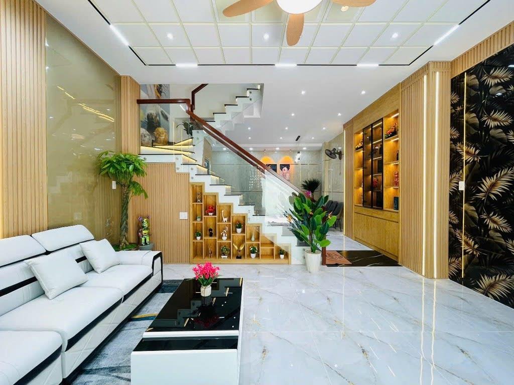 Bán nhà Gò Vấp, hẻm xe hơi Thống Nhất, gần  Cityland 5 x 11, 3 tầng, 3Pn, 6 tỷ - Ảnh chính